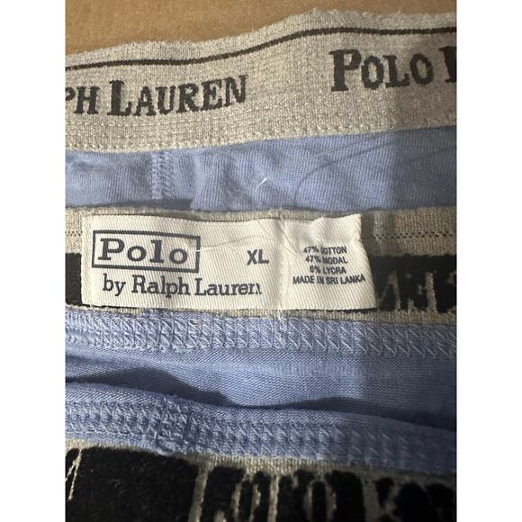 VTG RARE POLO Ralph Lauren string bikini men’s underwear blue XL - Picture 4 of 4
